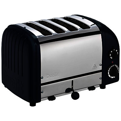 Dualit Made to Order Classic 4-Slice Toaster Stainless Steel/Steel Blue Matt Dualit Made to Order Classic 4-Slice Toaster Stainless Steel/Steel Blue Matt